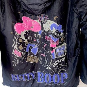 SUPER RARE Vintage Betty Boop Casino Jacket Windbreaker from JAPAN king features